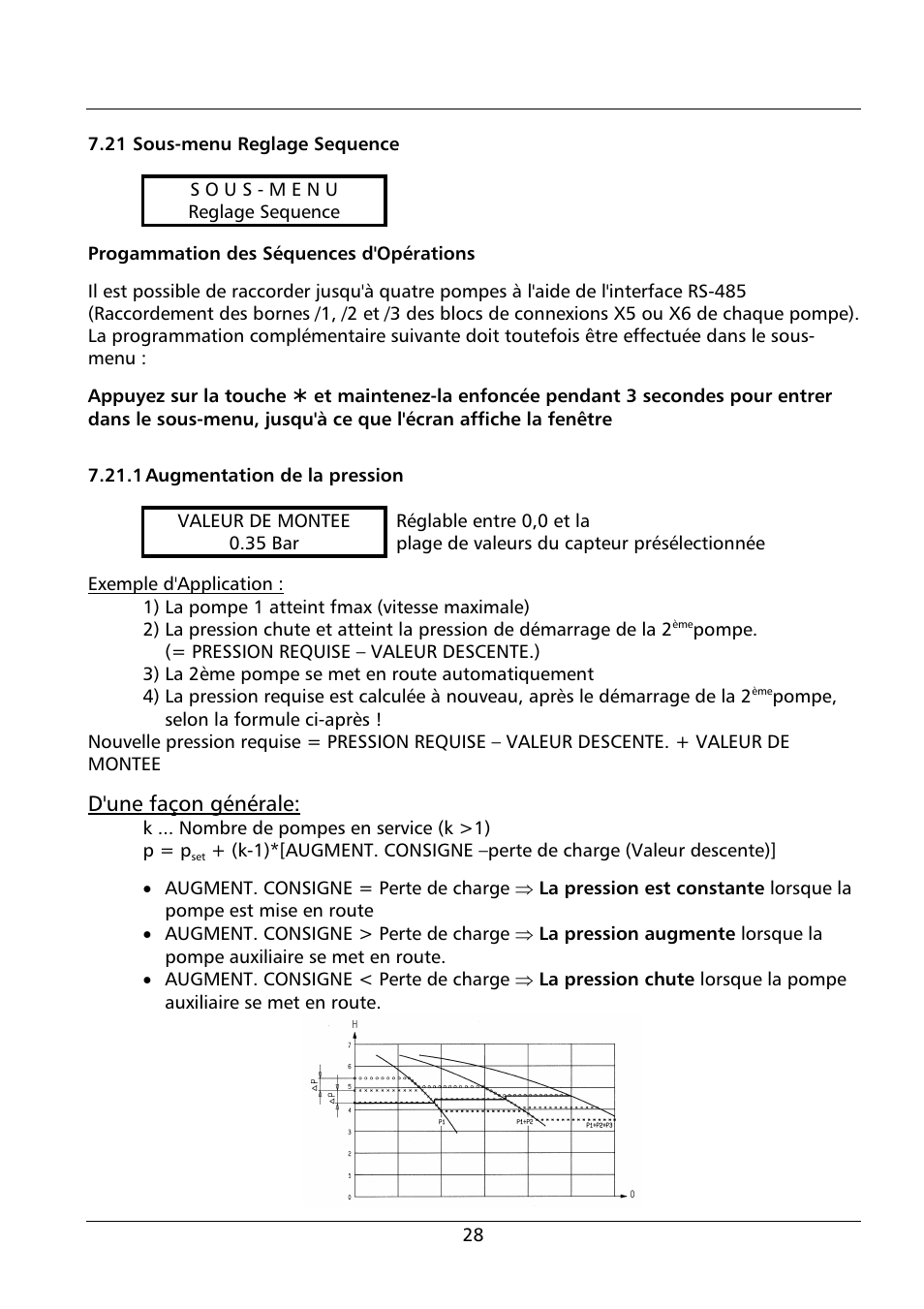 D'une façon générale | Xylem HYDROVAR Smart User Manual | Page 114 / 128