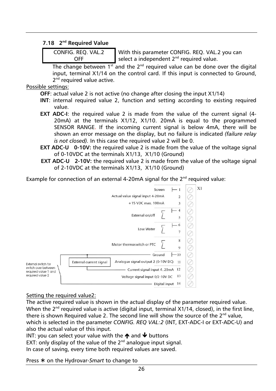 Xylem HYDROVAR Smart User Manual | Page 26 / 128