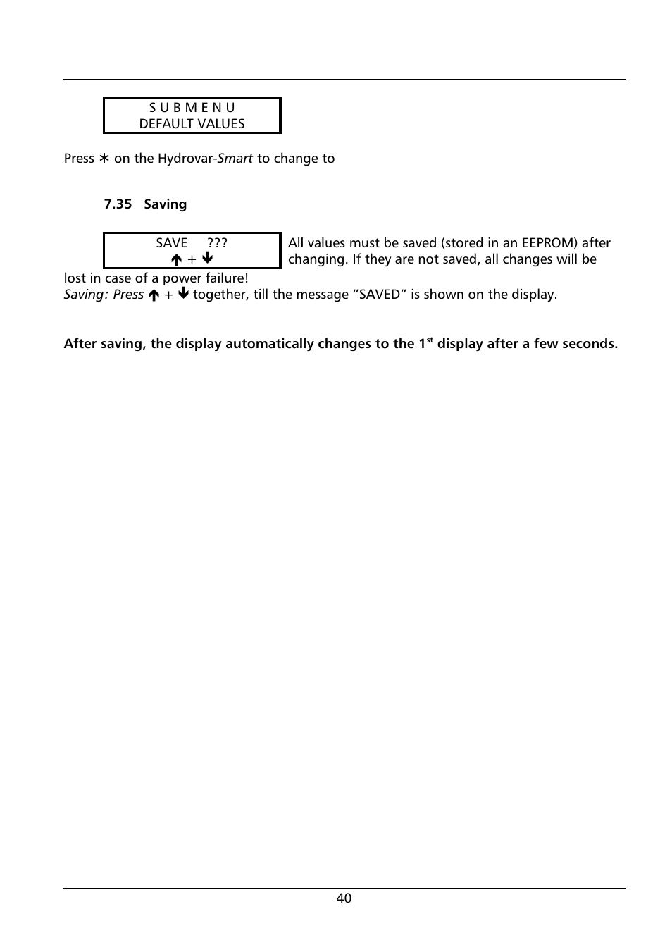 Xylem HYDROVAR Smart User Manual | Page 40 / 128