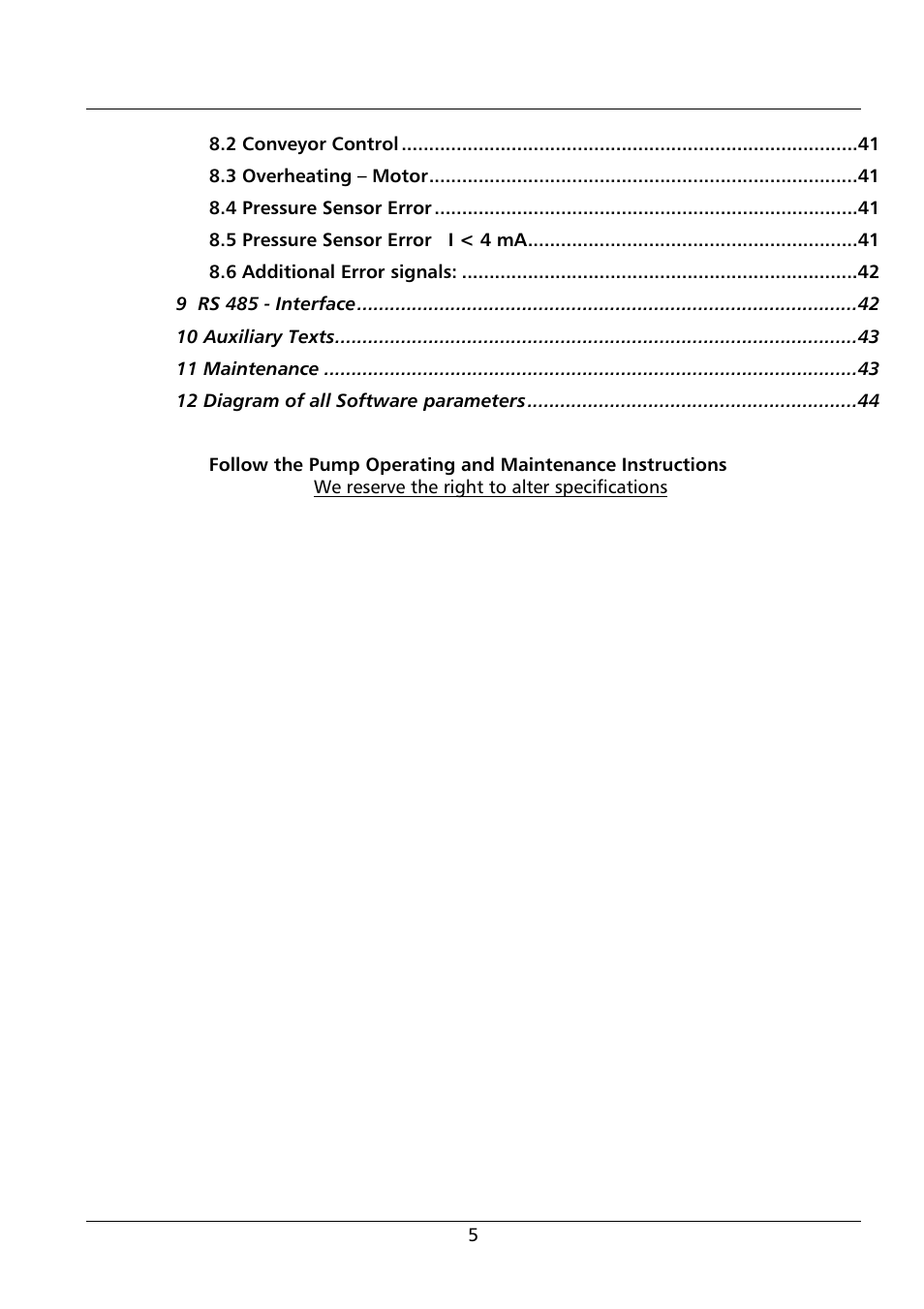 Xylem HYDROVAR Smart User Manual | Page 5 / 128