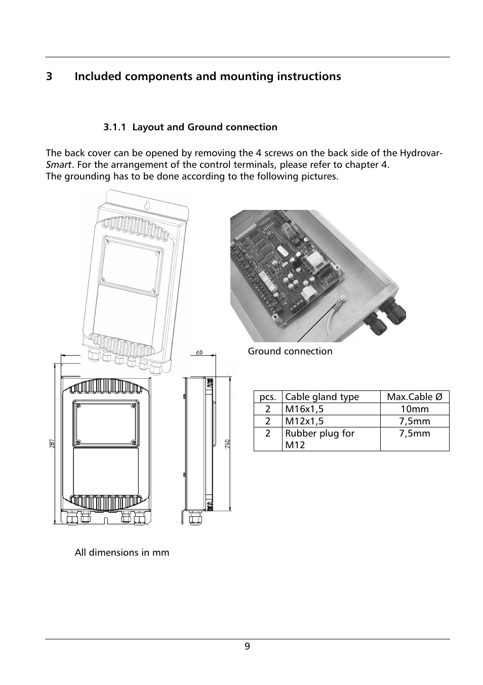Xylem HYDROVAR Smart User Manual | Page 9 / 128