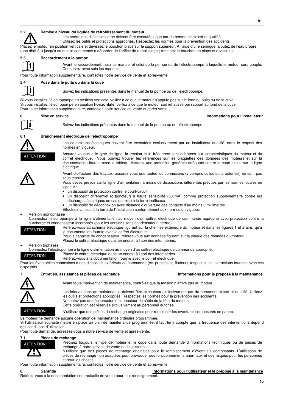 Xylem L4C User Manual | Page 15 / 56