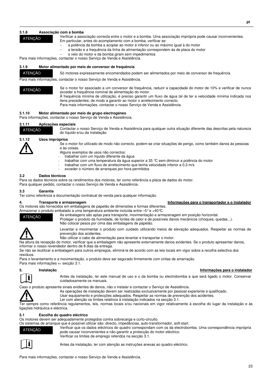 Xylem L4C User Manual | Page 23 / 56