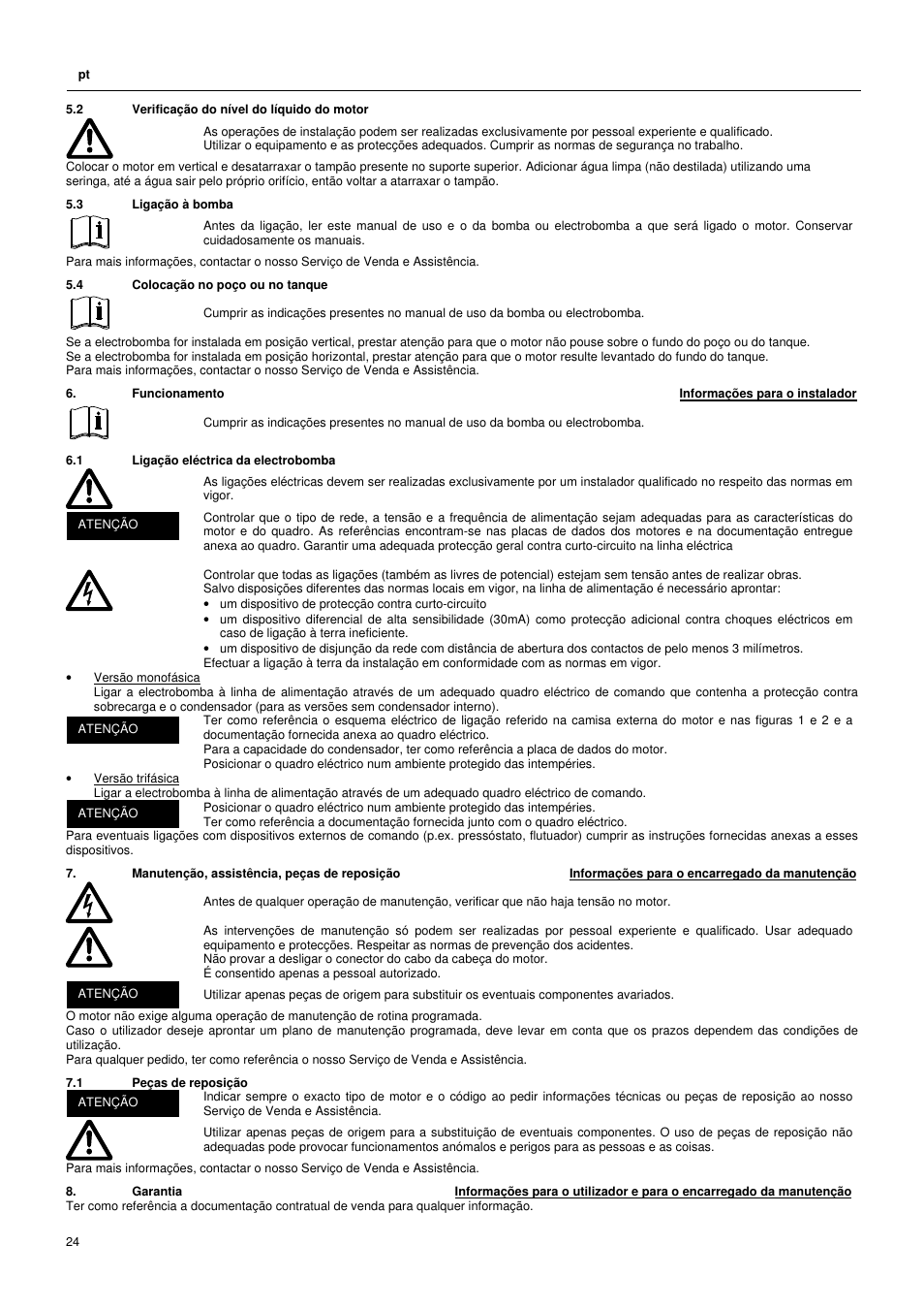 Xylem L4C User Manual | Page 24 / 56