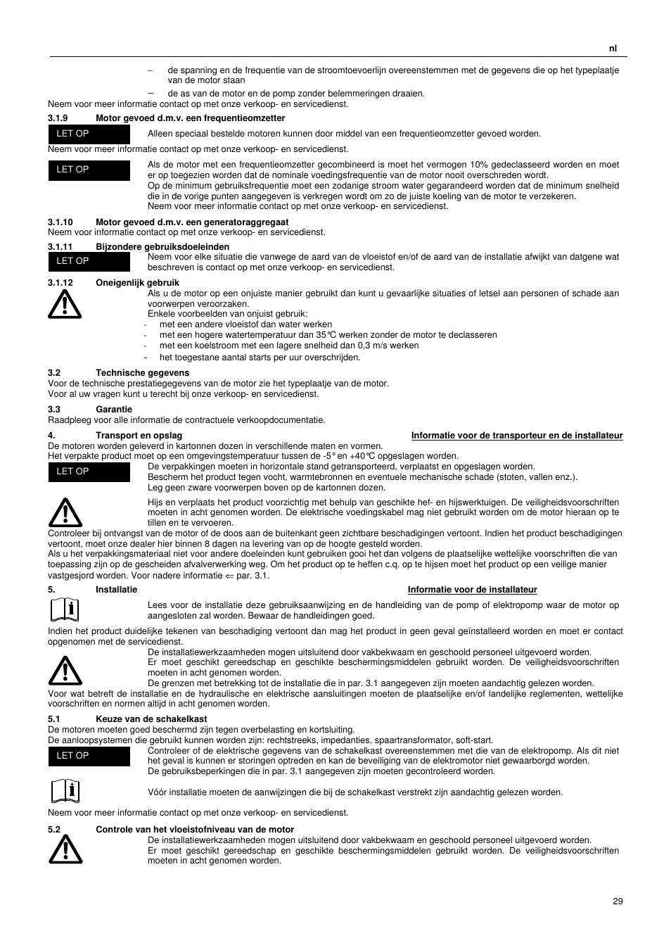 Xylem L4C User Manual | Page 29 / 56