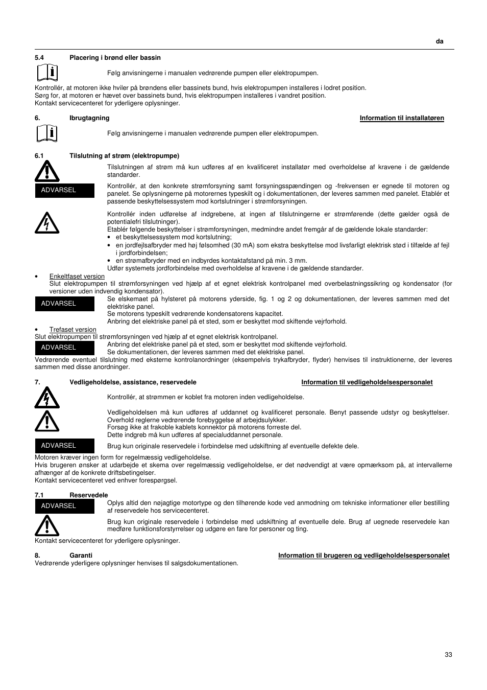 Xylem L4C User Manual | Page 33 / 56