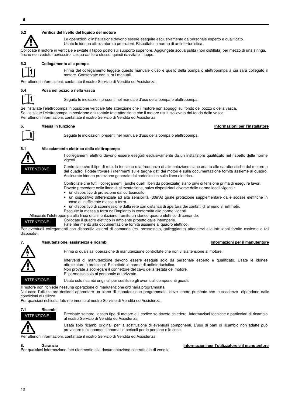 Xylem L6C User Manual | Page 10 / 56