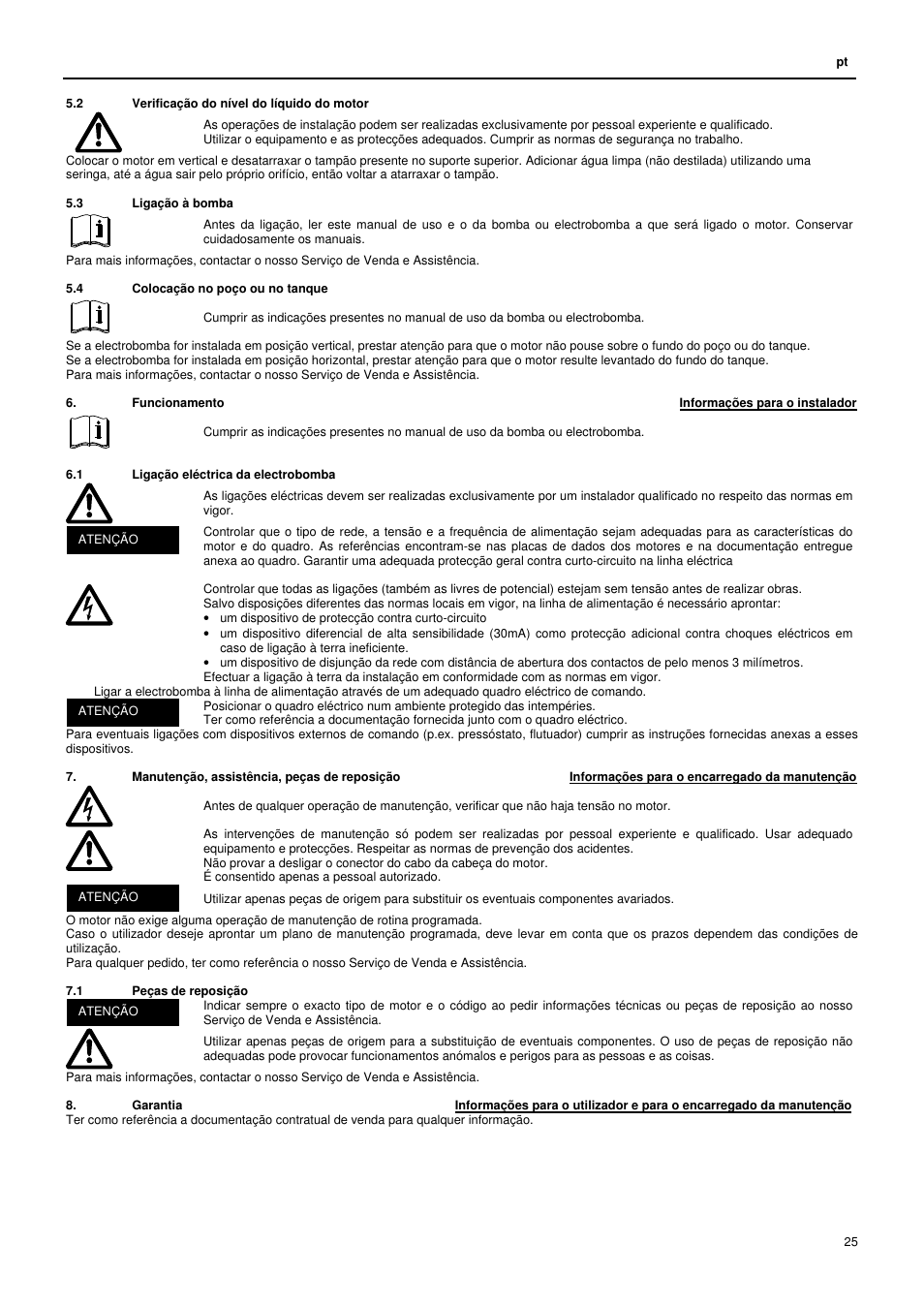 Xylem L6C User Manual | Page 25 / 56