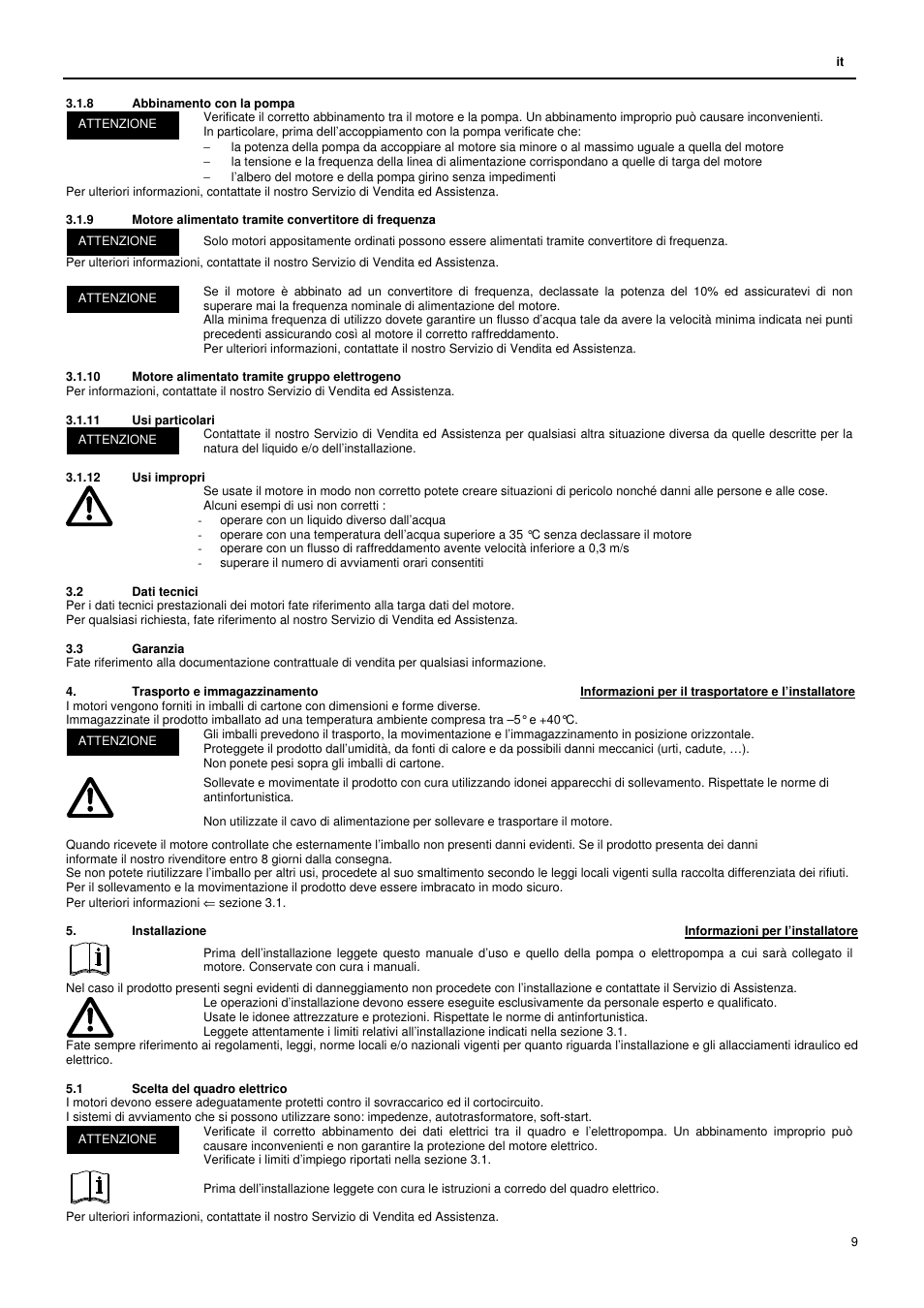 Xylem L6C User Manual | Page 9 / 56