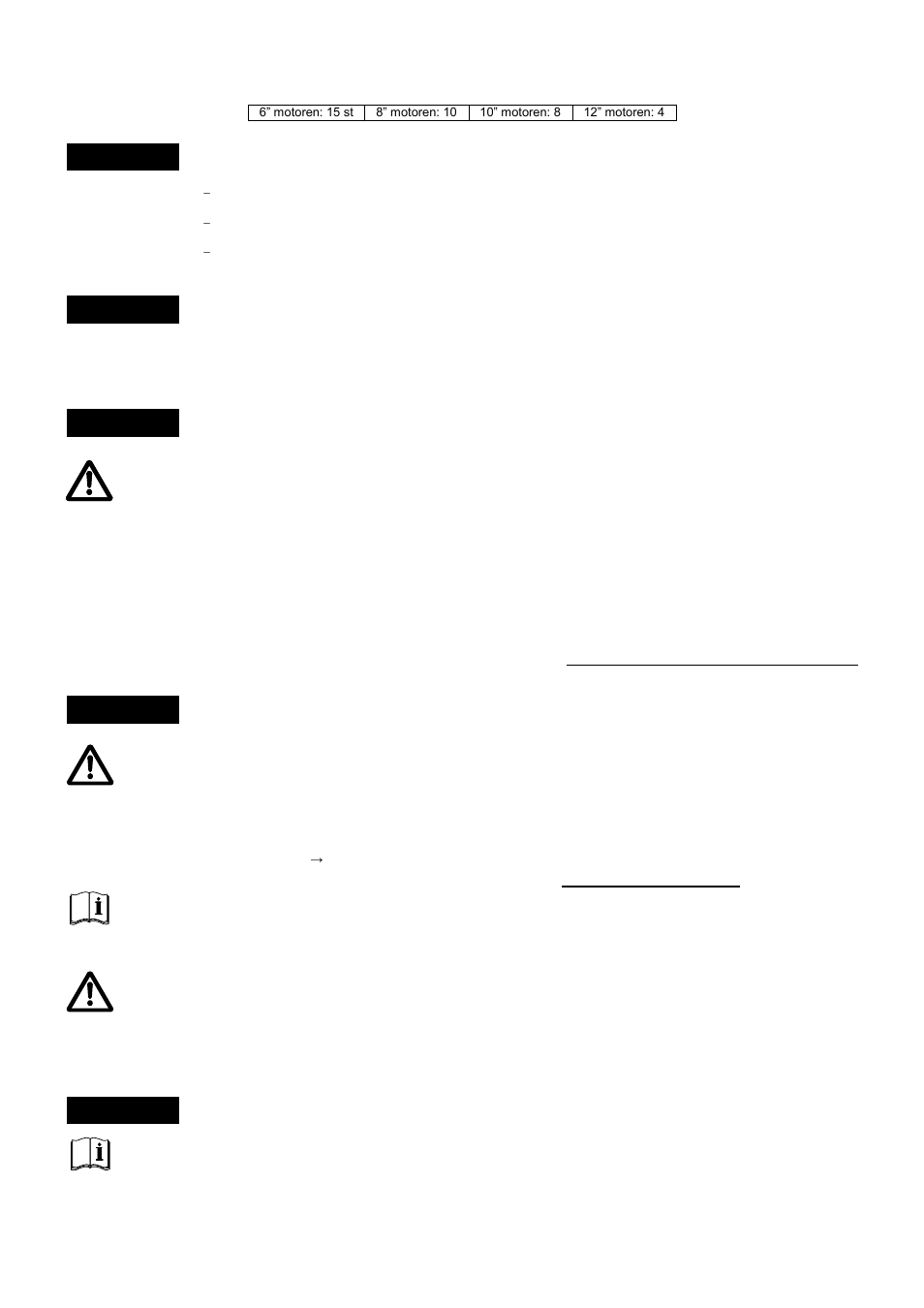 Xylem L6W L8W L10W L12W User Manual | Page 29 / 60