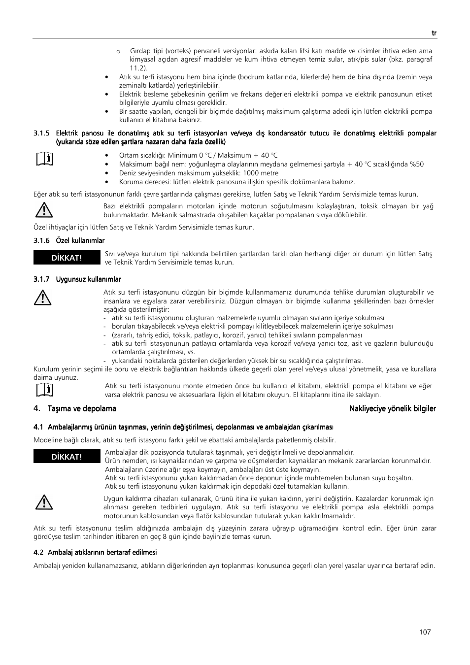 Xylem MIDIBOX SINGLEBOX PLUS DOUBLEBOX PLUS User Manual | Page 107 / 132
