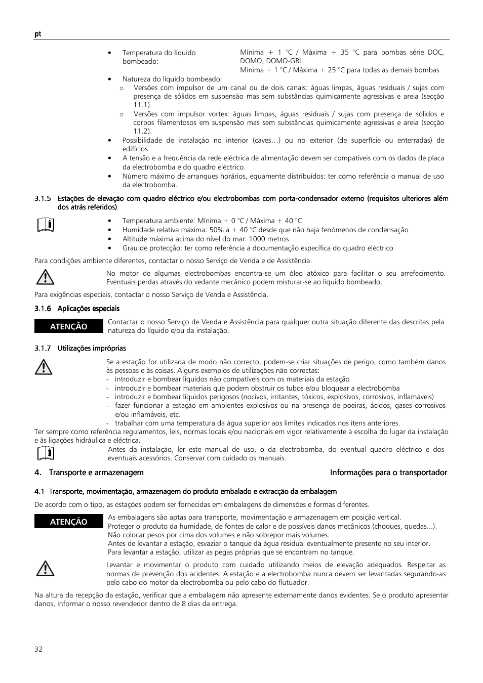 Xylem MIDIBOX SINGLEBOX PLUS DOUBLEBOX PLUS User Manual | Page 32 / 132