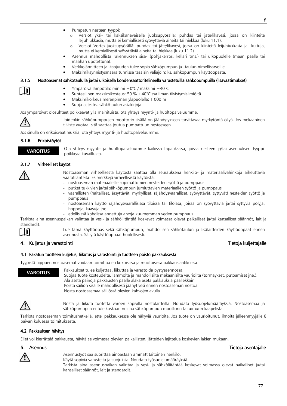 Xylem MIDIBOX SINGLEBOX PLUS DOUBLEBOX PLUS User Manual | Page 77 / 132