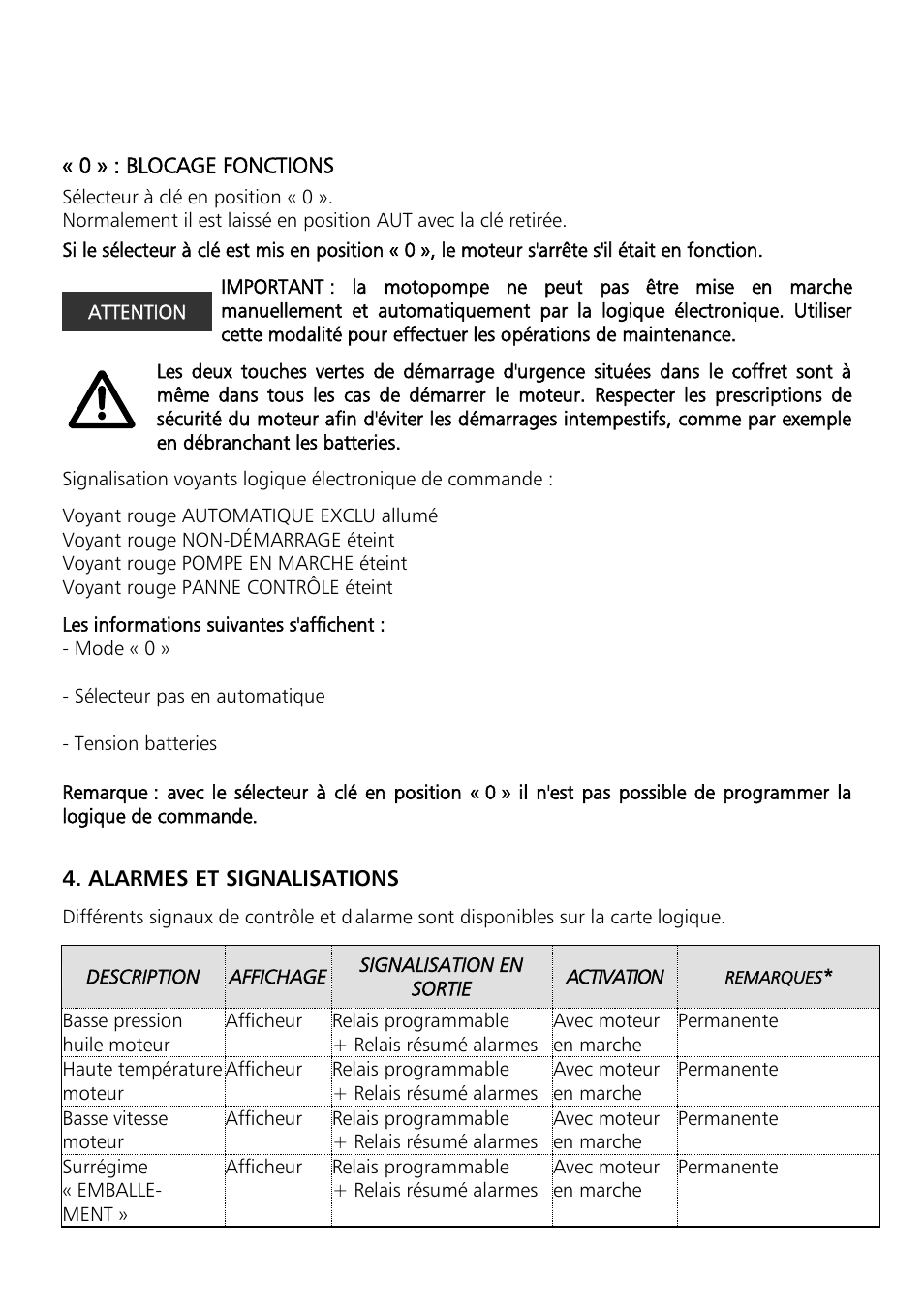Xylem Motor pump control unit GEN Series User Manual | Page 101 / 140