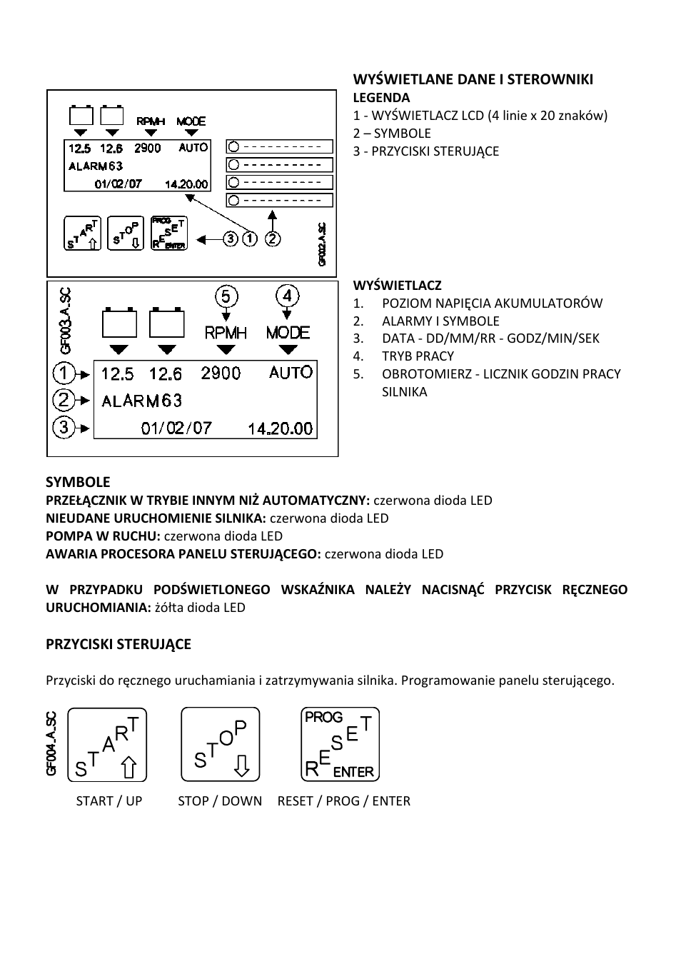 Xylem Motor pump control unit GEN Series User Manual | Page 119 / 140