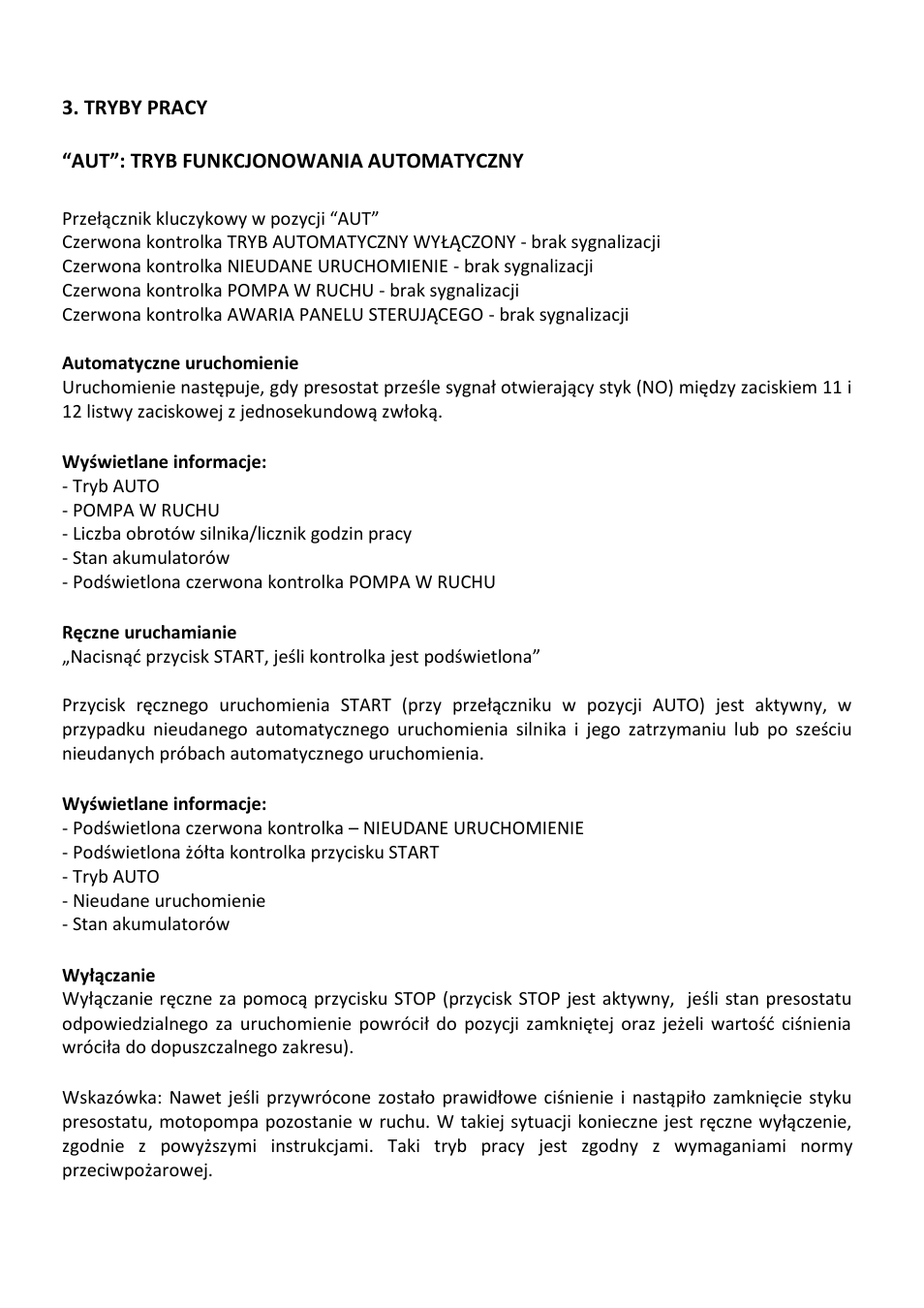Xylem Motor pump control unit GEN Series User Manual | Page 122 / 140