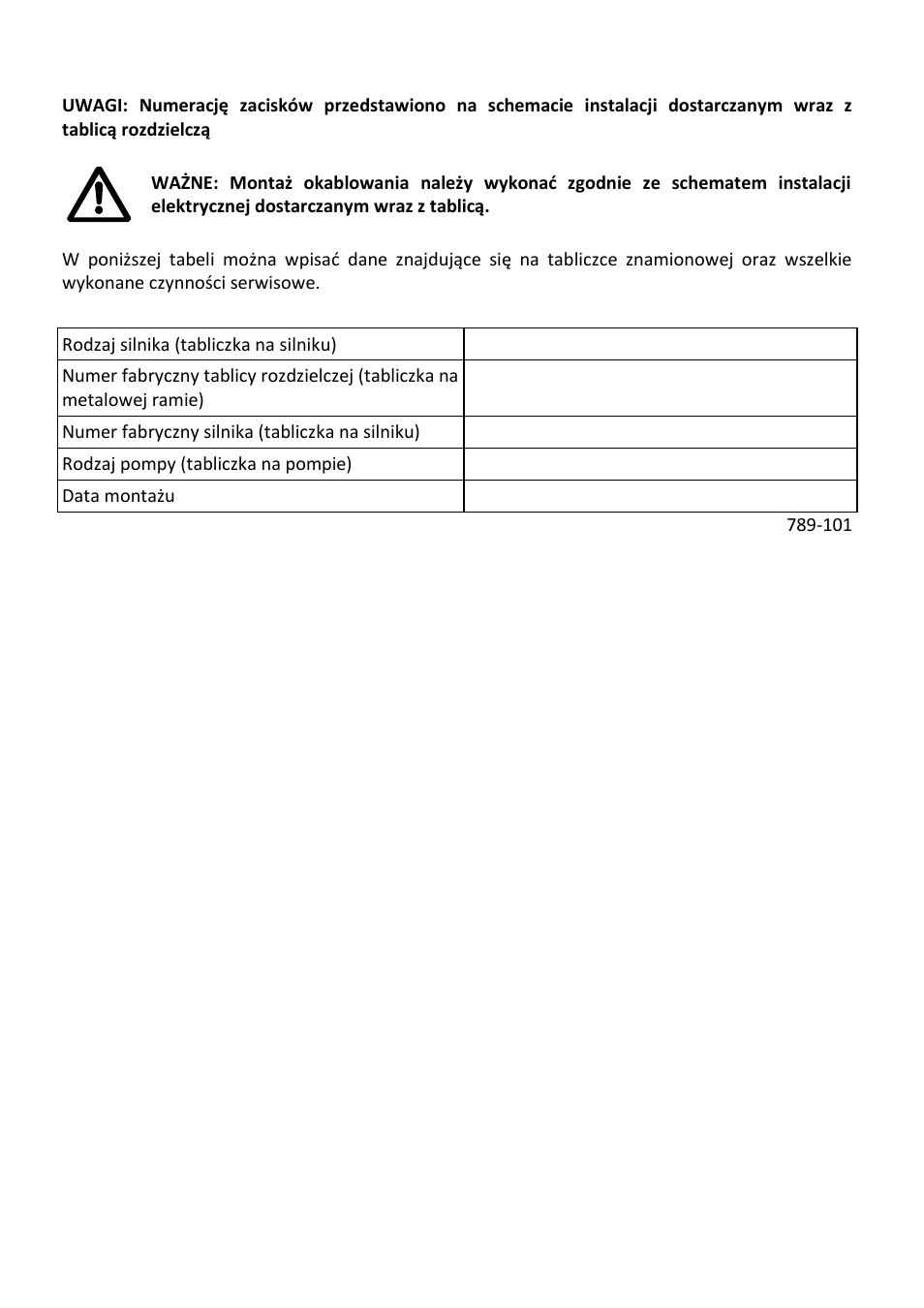 Xylem Motor pump control unit GEN Series User Manual | Page 134 / 140