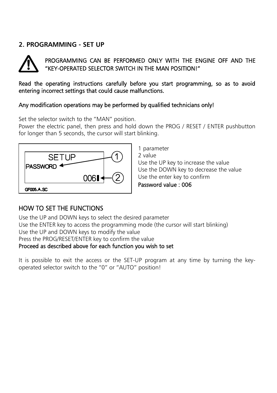 Xylem Motor pump control unit GEN Series User Manual | Page 31 / 140