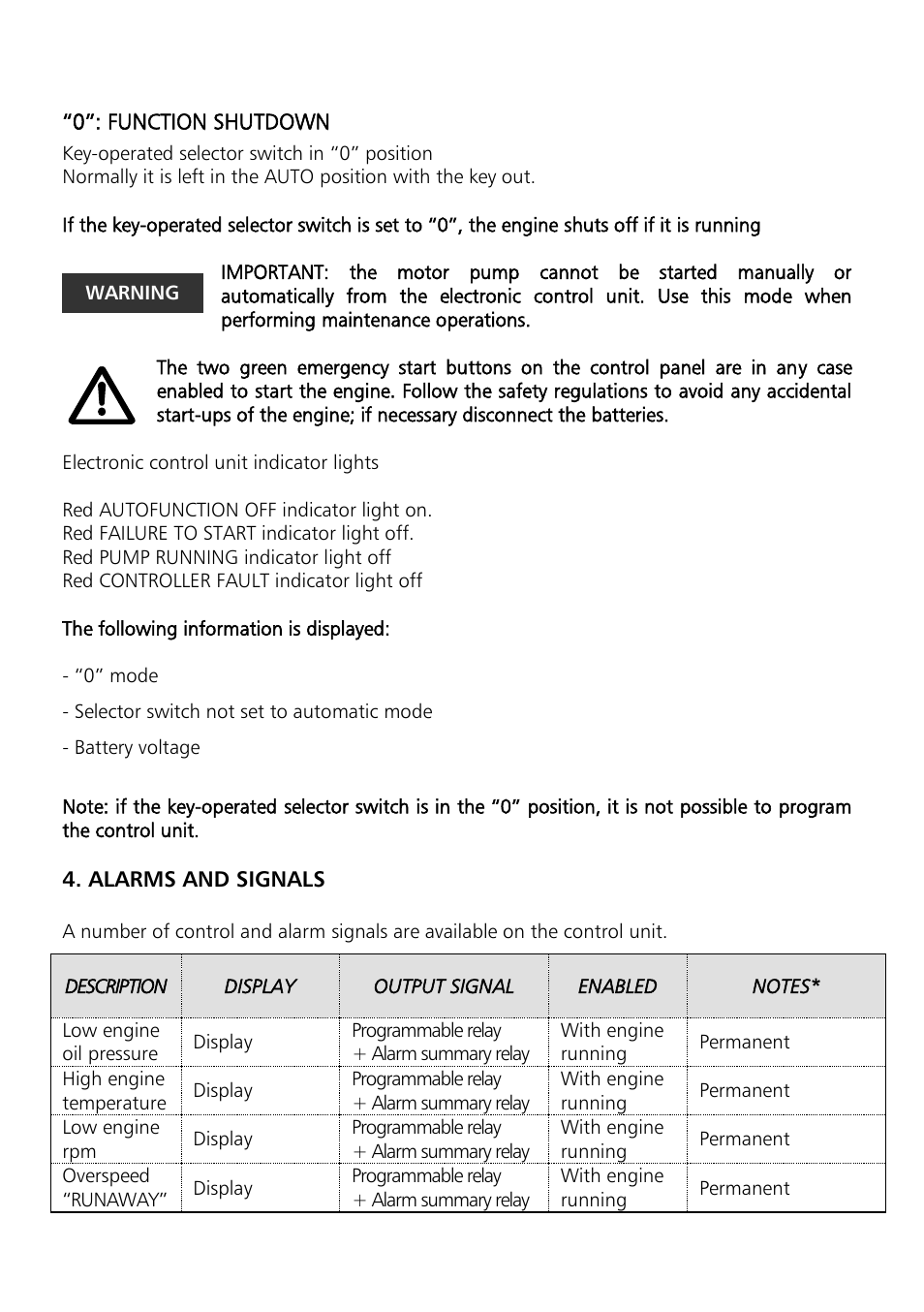 Xylem Motor pump control unit GEN Series User Manual | Page 35 / 140