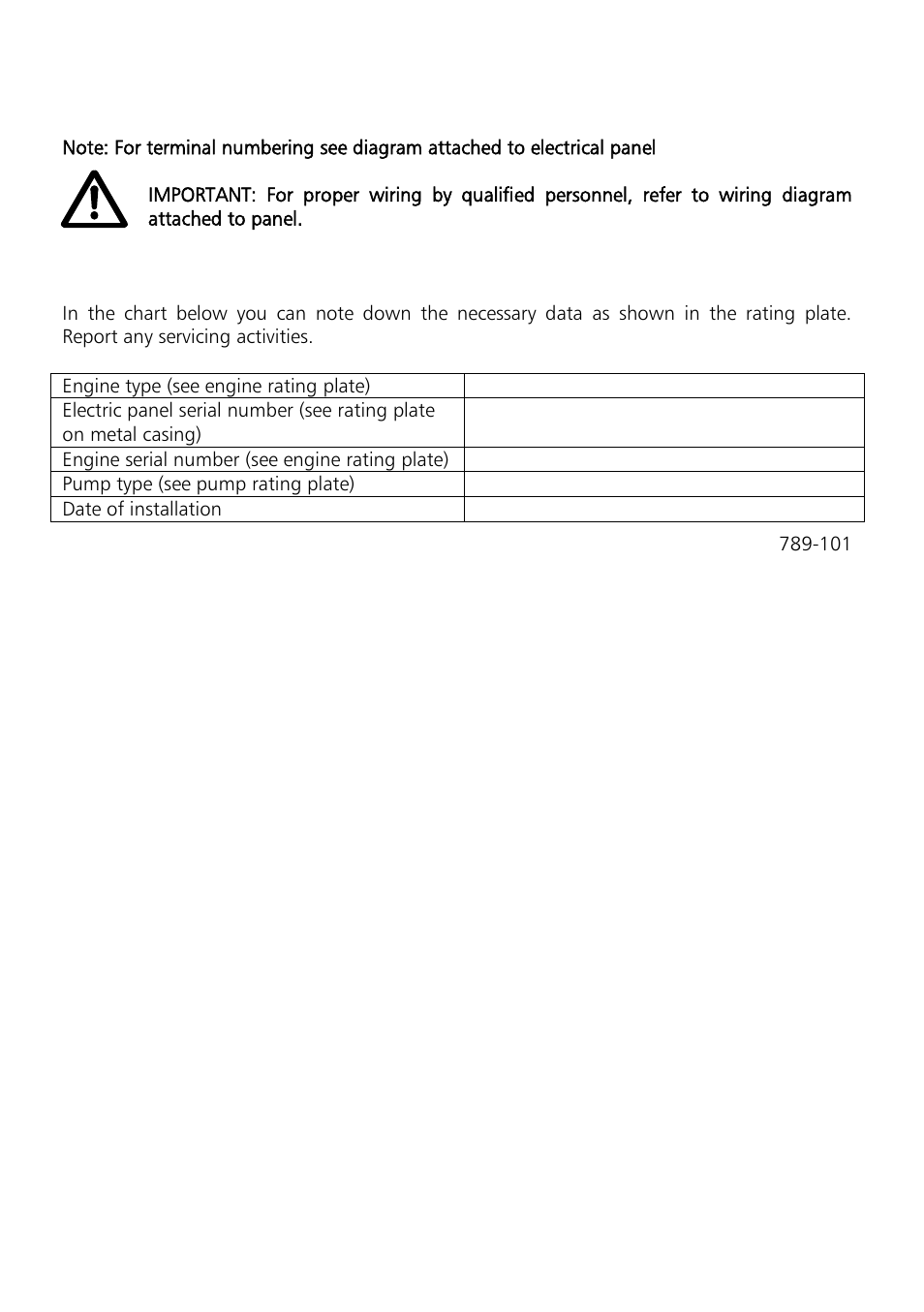 Xylem Motor pump control unit GEN Series User Manual | Page 45 / 140