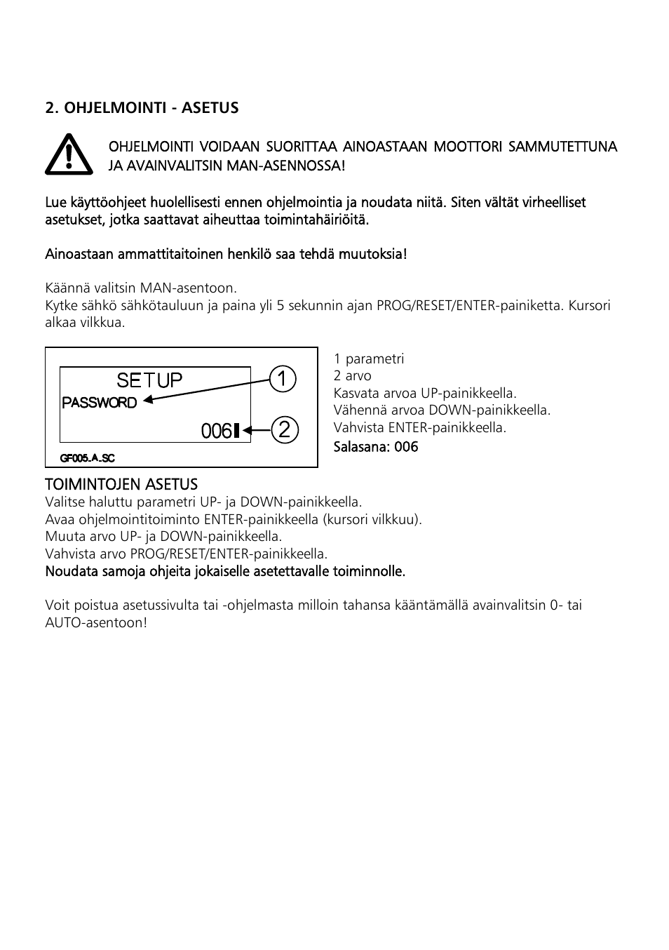 Xylem Motor pump control unit GEN Series User Manual | Page 53 / 140
