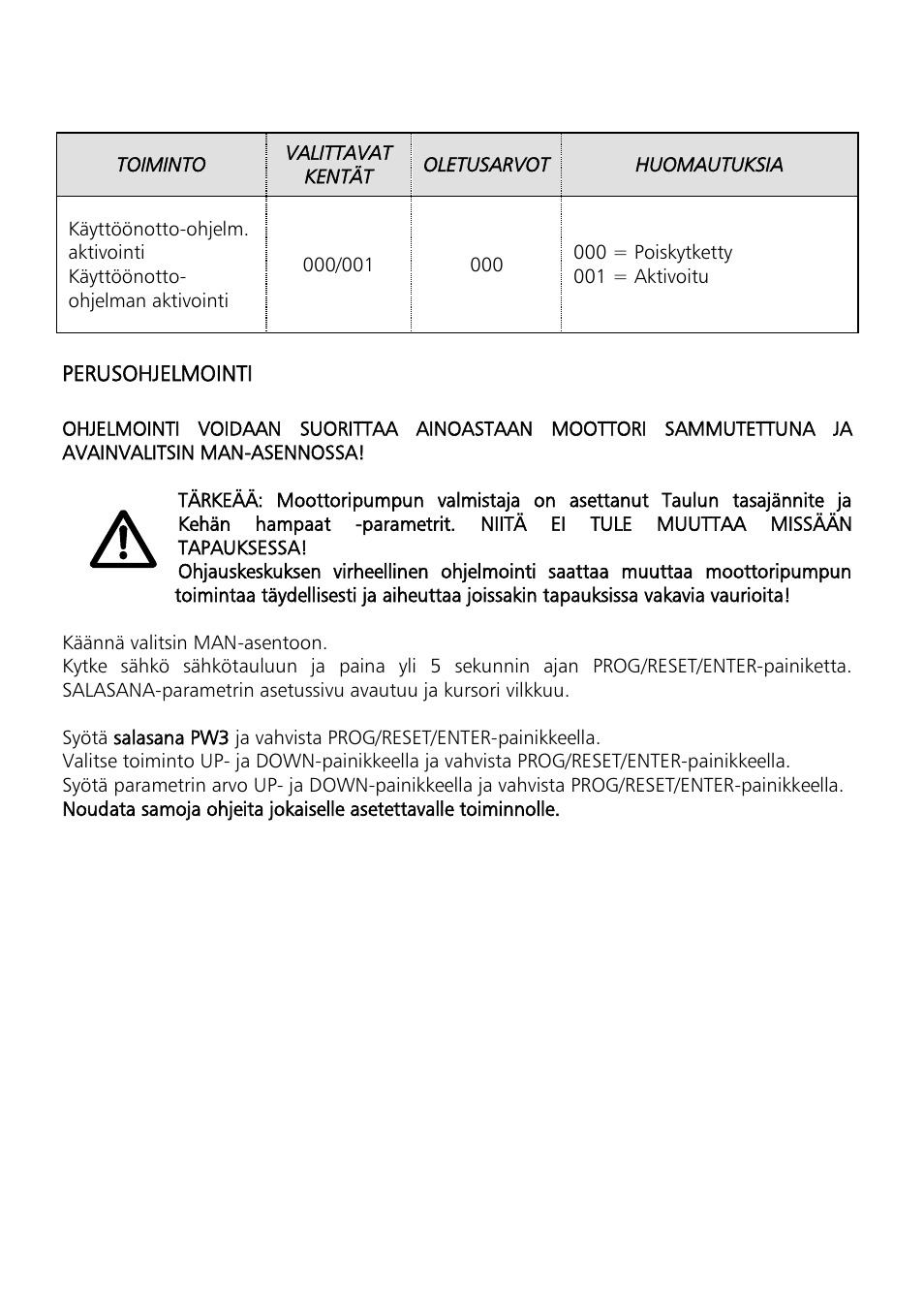 Xylem Motor pump control unit GEN Series User Manual | Page 63 / 140