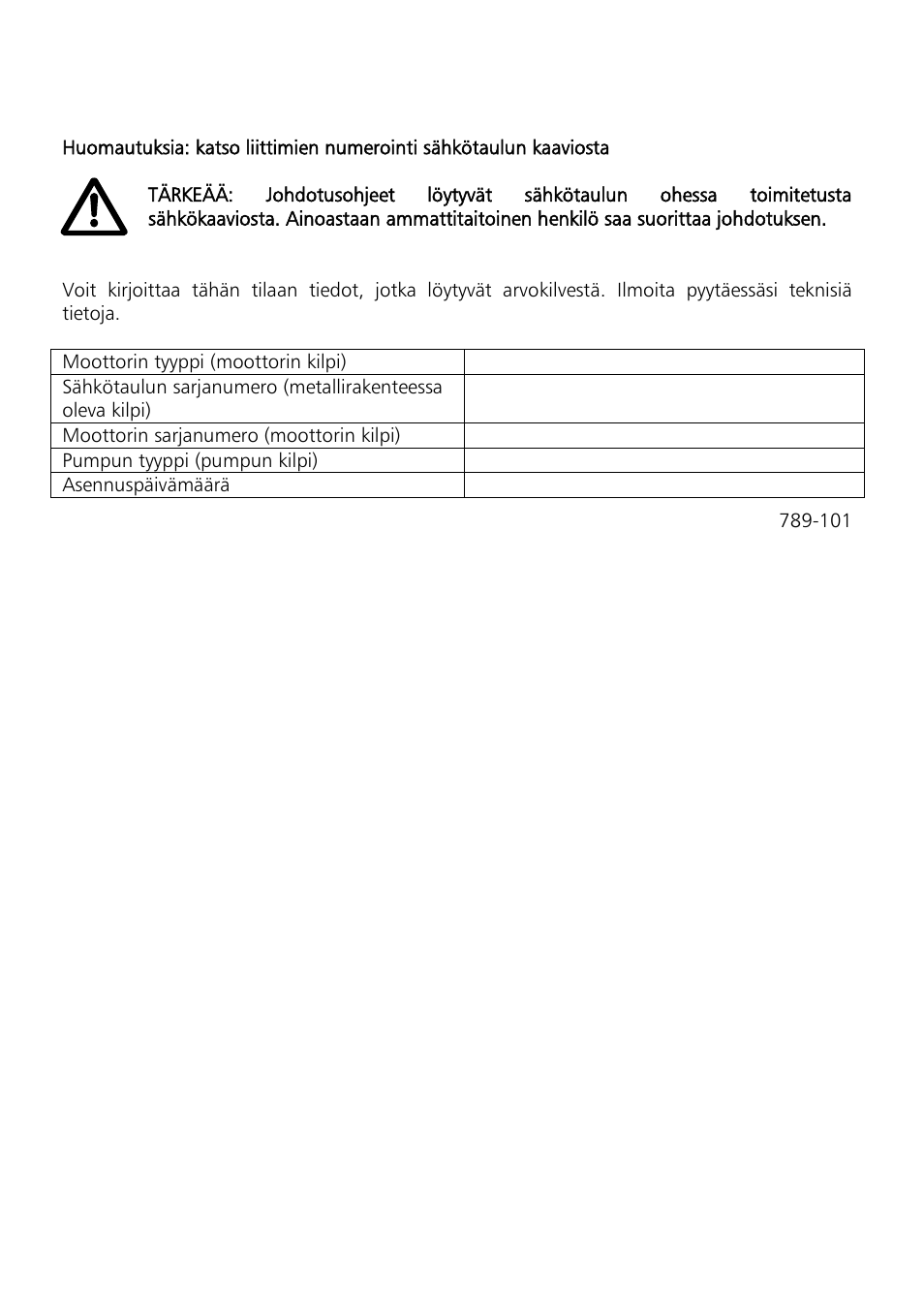 Xylem Motor pump control unit GEN Series User Manual | Page 67 / 140