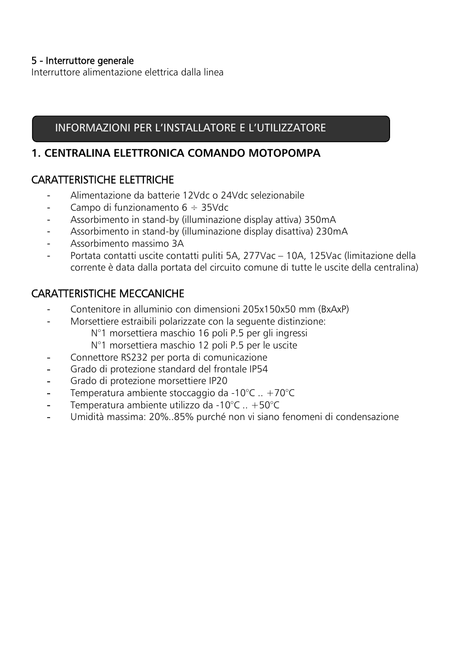 Xylem Motor pump control unit GEN Series User Manual | Page 7 / 140
