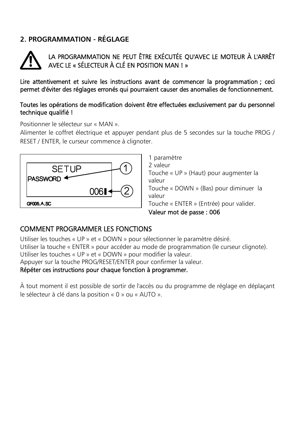Xylem Motor pump control unit GEN Series User Manual | Page 97 / 140