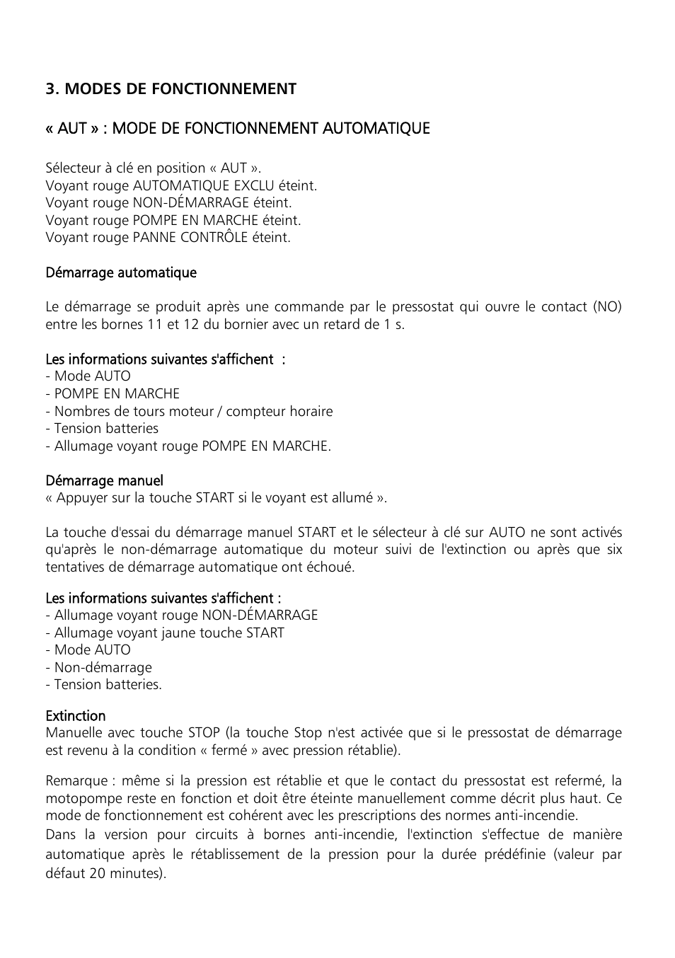 Xylem Motor pump control unit GEN Series User Manual | Page 99 / 140