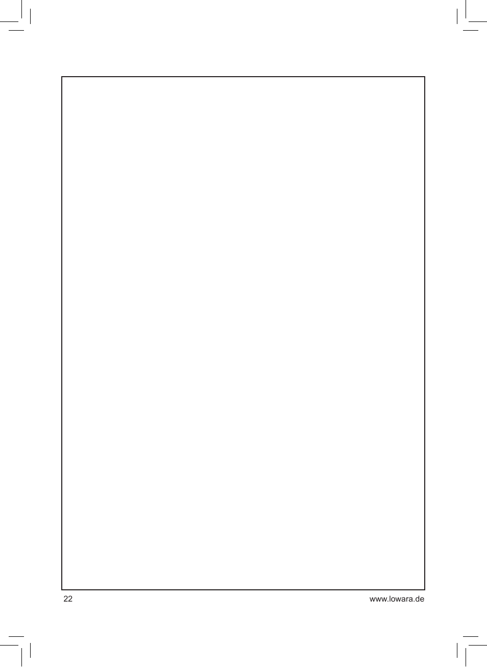 Xylem TP1 User Manual | Page 22 / 24