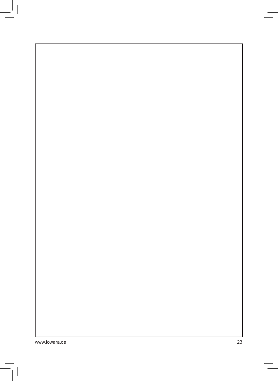 Xylem TP1 User Manual | Page 23 / 24