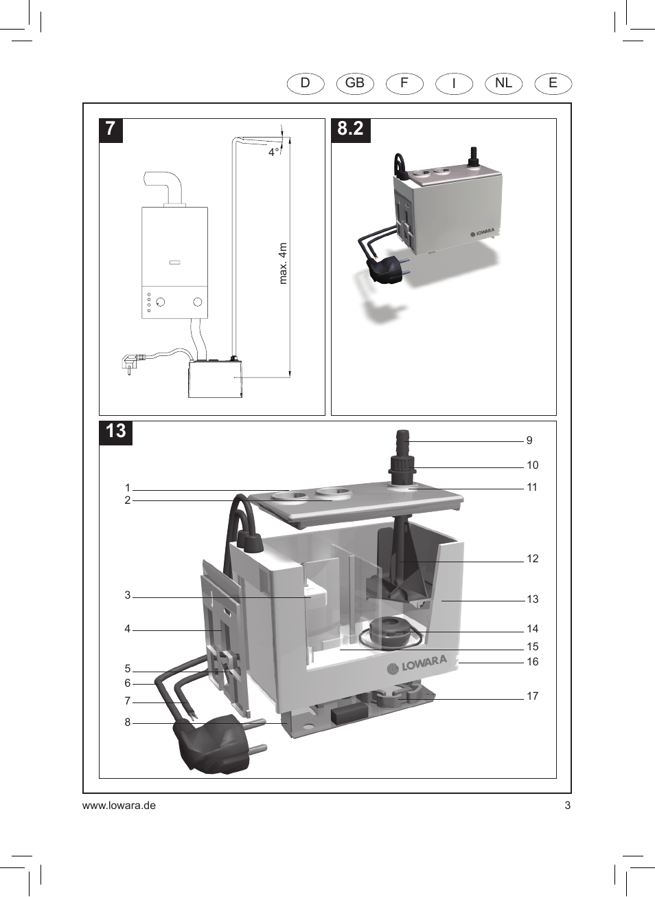 Xylem TP1 User Manual | Page 3 / 24