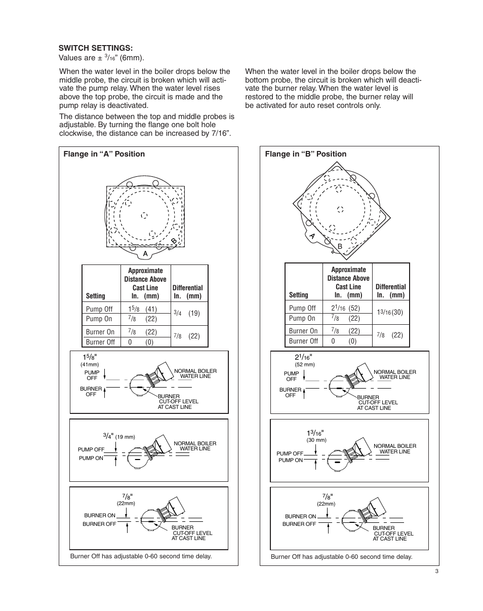 Xylem MM 414B Series 150E and 157E Low Water Cut-Off/Pump Controllers For Steam Boilers and Other Level Control Applications User Manual | Page 3 / 16