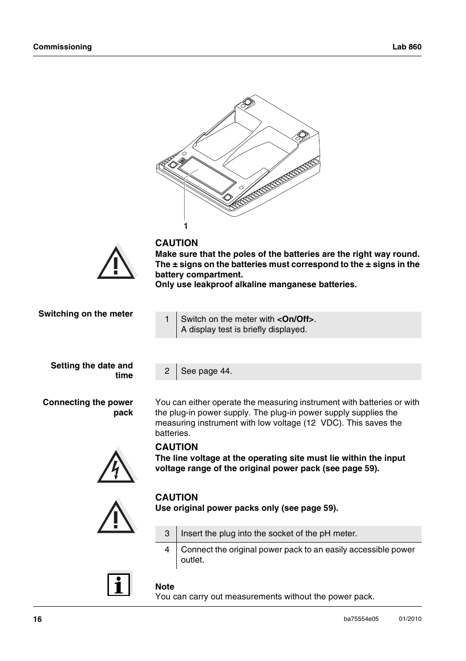 Xylem Lab 860 User Manual | Page 16 / 74