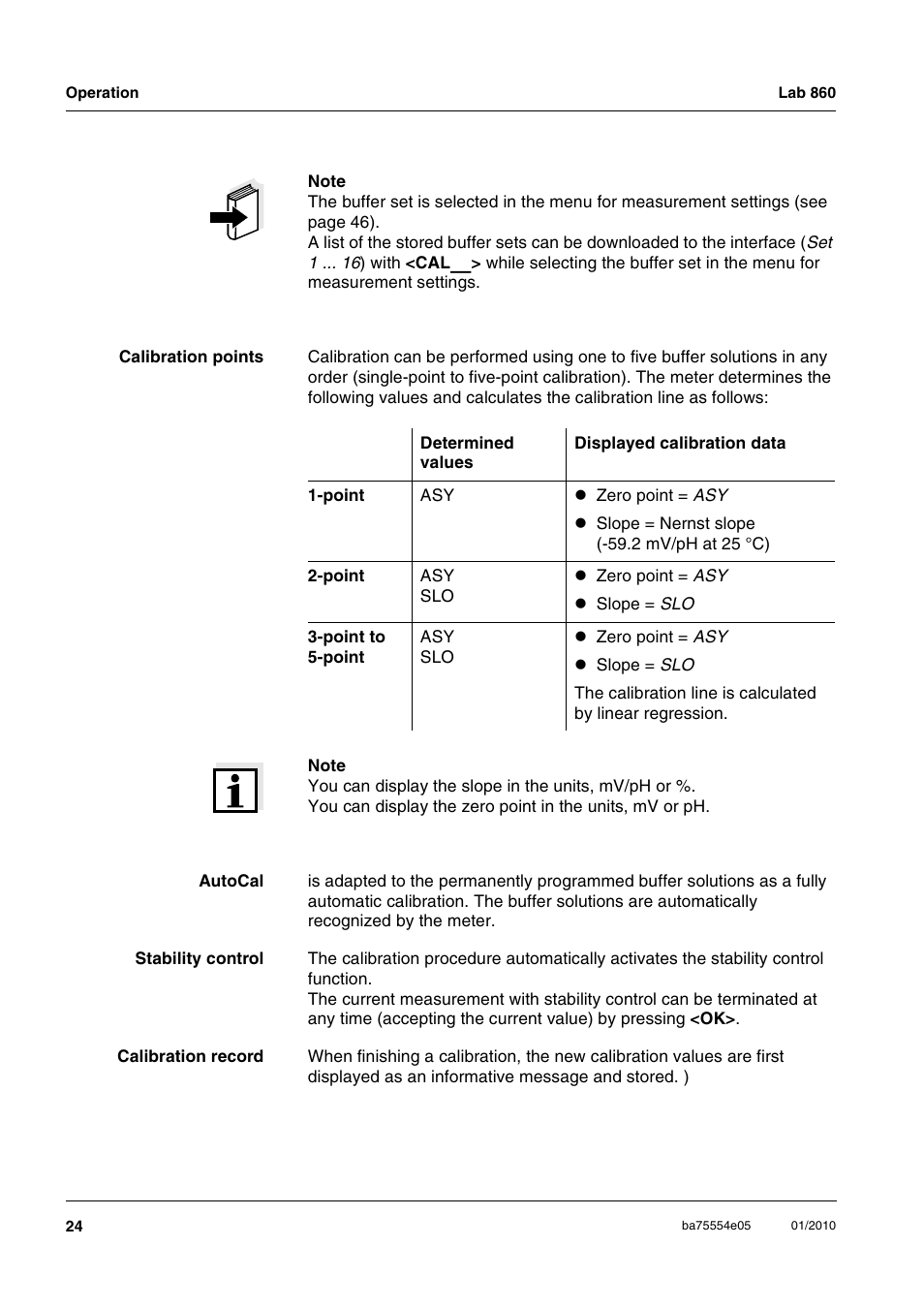 Xylem Lab 860 User Manual | Page 24 / 74