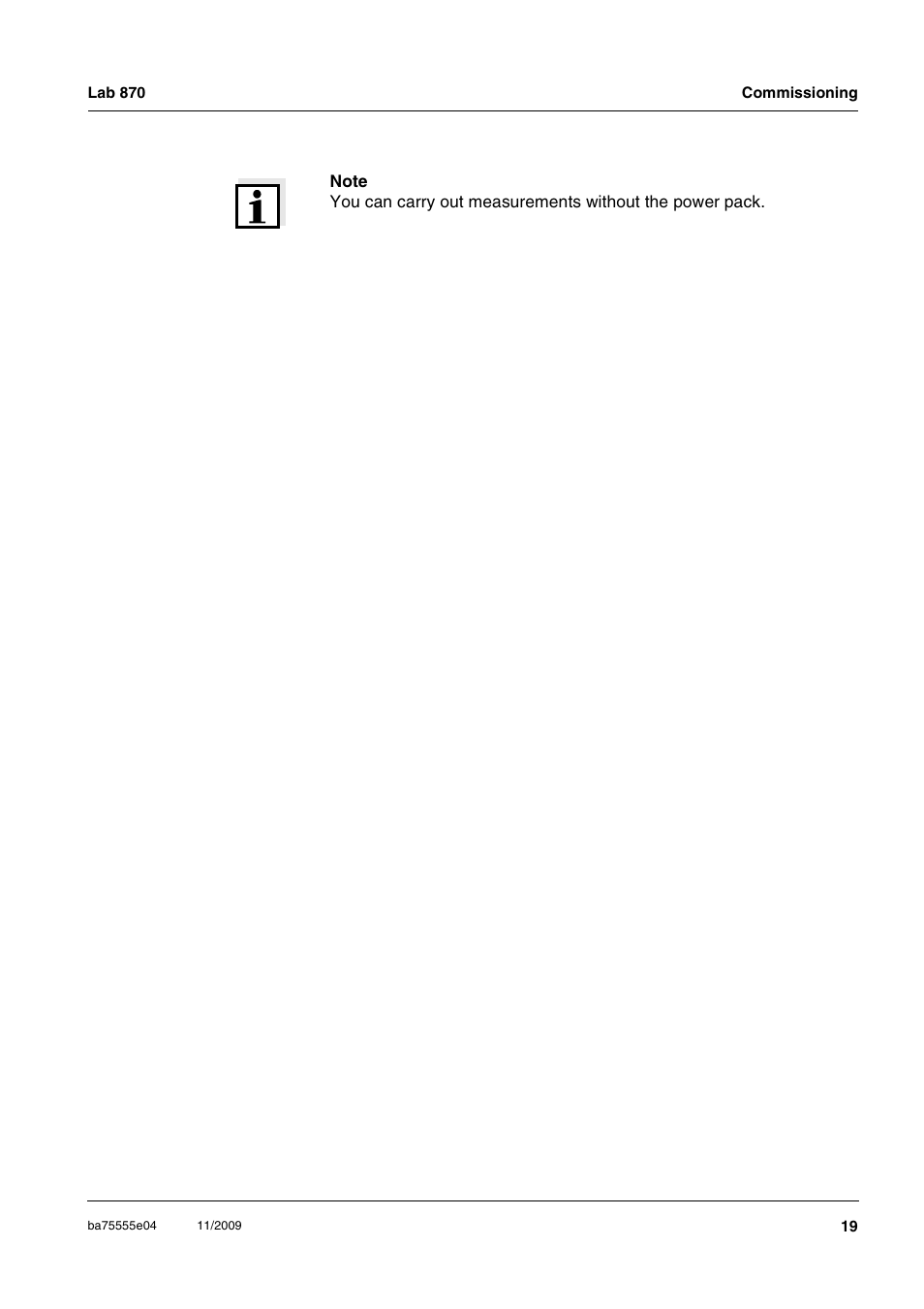 Xylem Lab 870 User Manual | Page 19 / 71