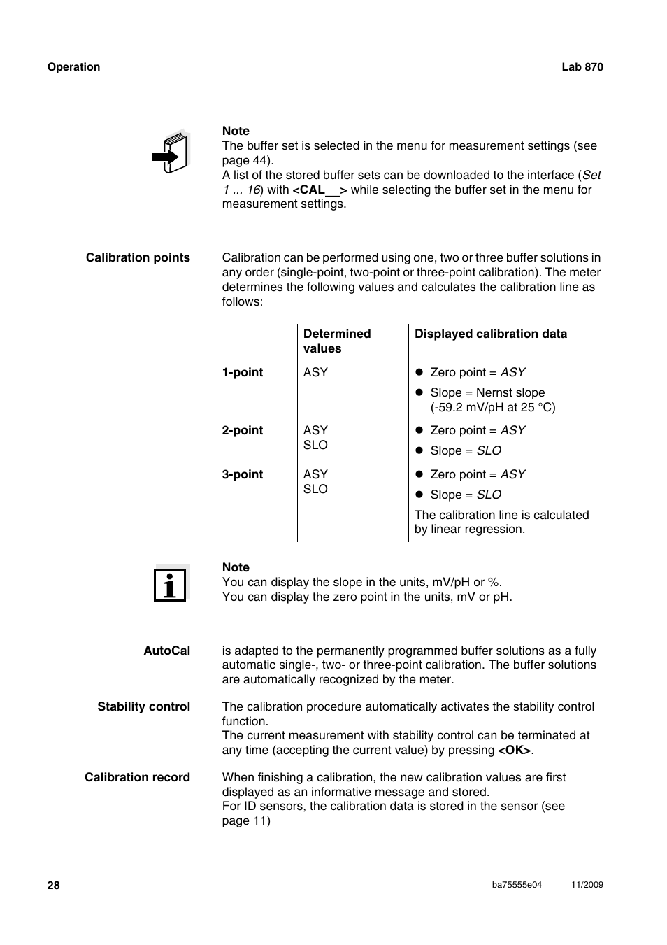 Xylem Lab 870 User Manual | Page 28 / 71