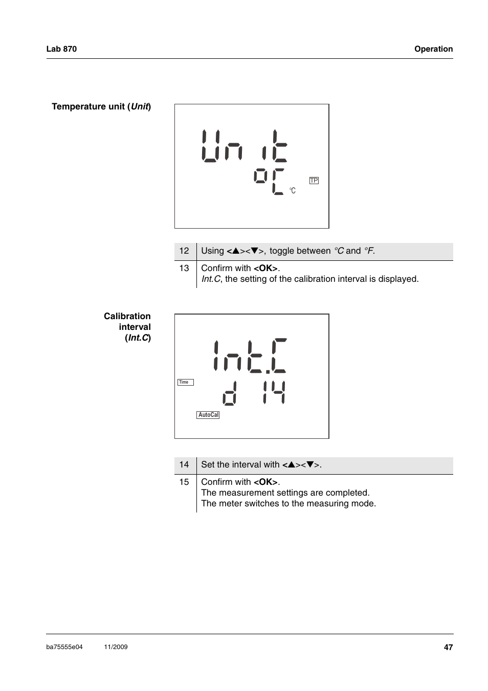 Ti n u, Ct n i, 41 d | Xylem Lab 870 User Manual | Page 47 / 71