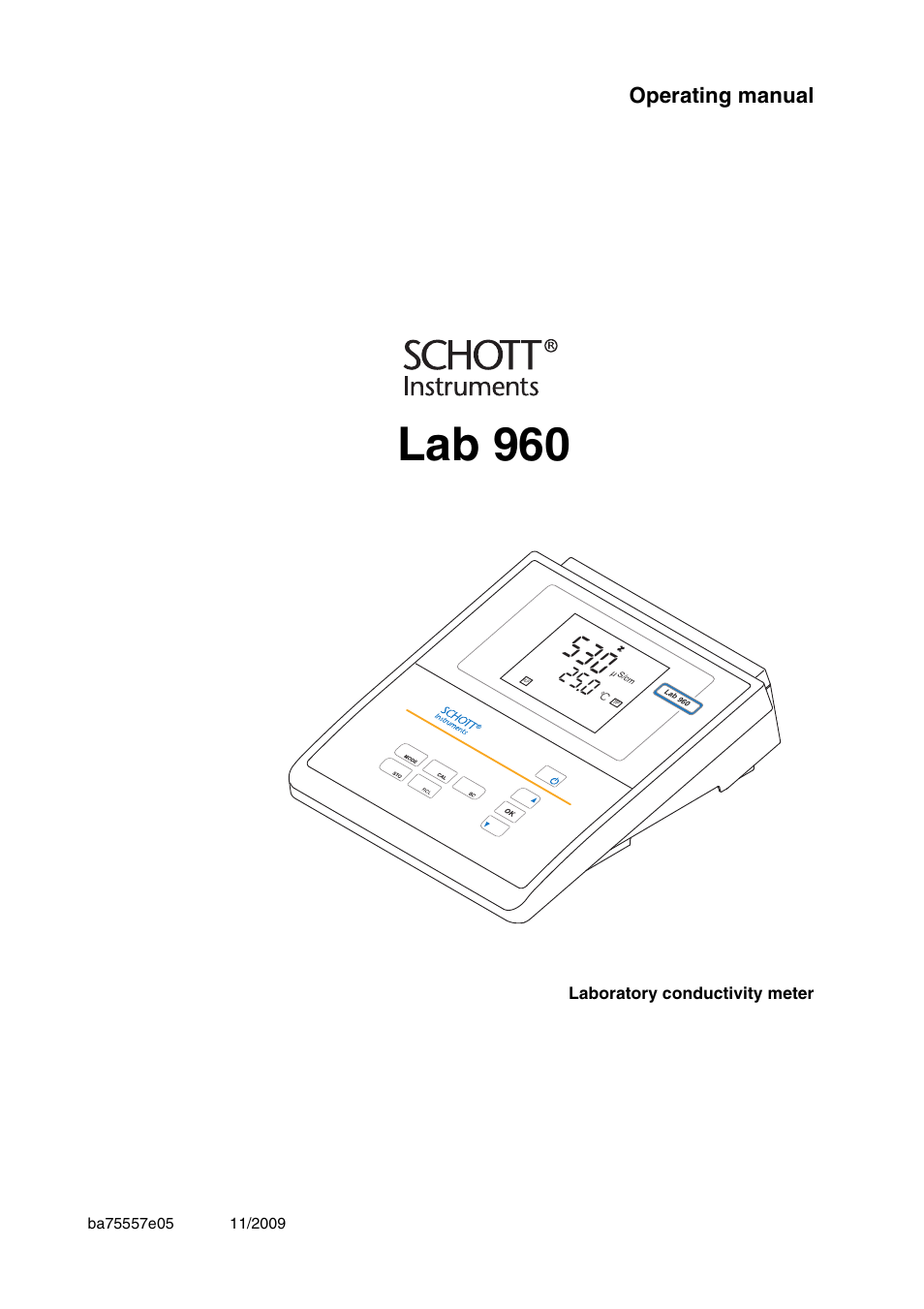 Xylem Lab 960 User Manual | 77 pages