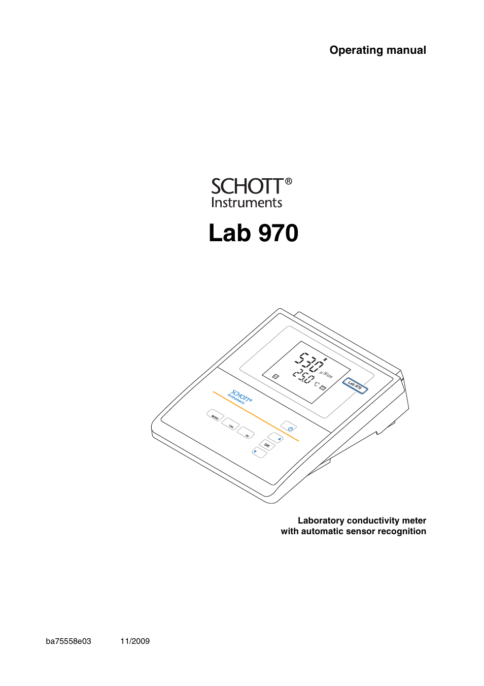 Xylem Lab 970 User Manual | 71 pages