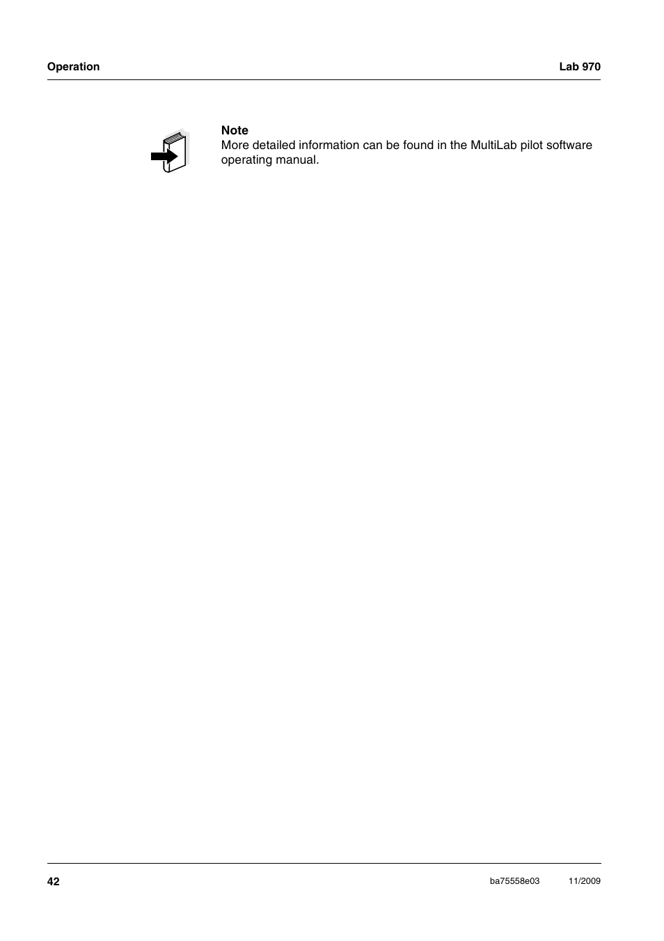 Xylem Lab 970 User Manual | Page 42 / 71