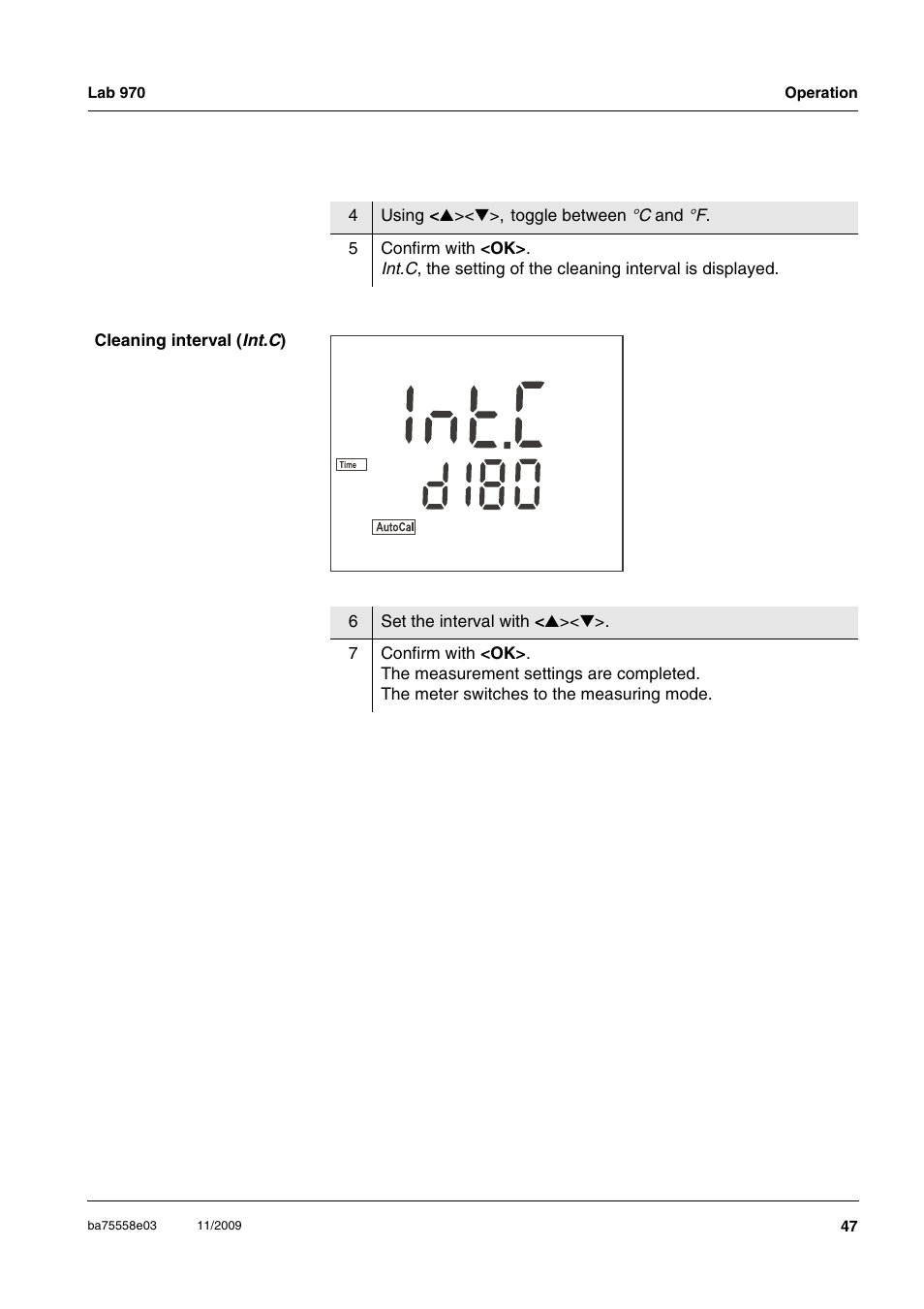 Xylem Lab 970 User Manual | Page 47 / 71