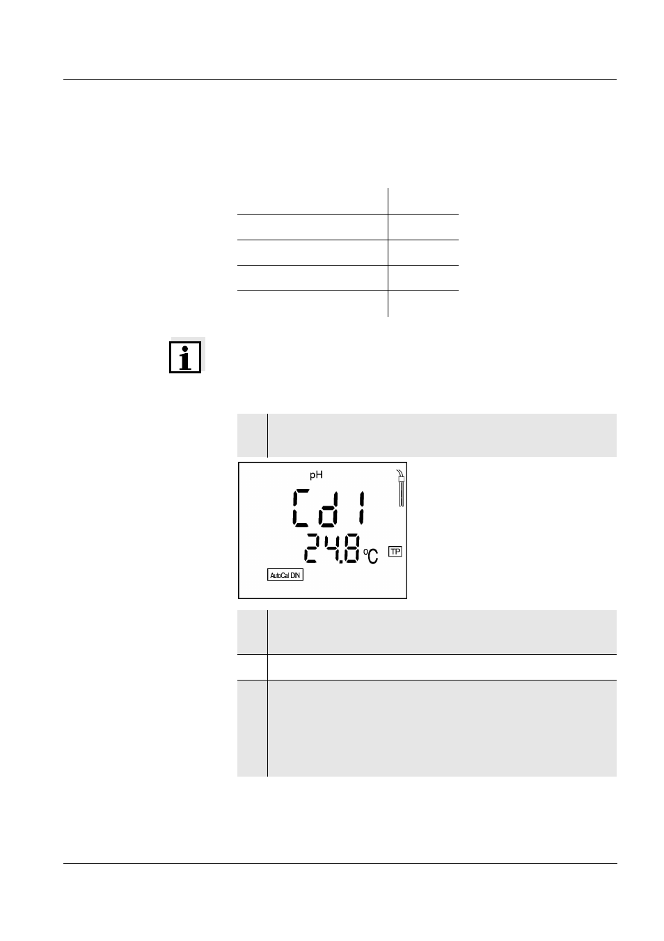 2 autocal din | Xylem CG 842 User Manual | Page 28 / 44