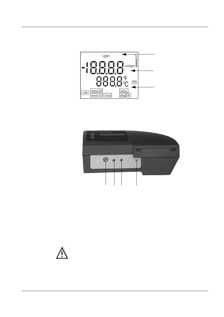 2 display, 3 sockets | Xylem CG 842 User Manual | Page 8 / 44