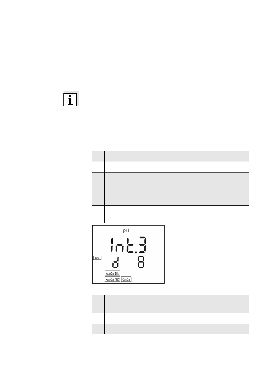 1 calibration interval (int 3) | Xylem CG 843 User Manual | Page 28 / 68