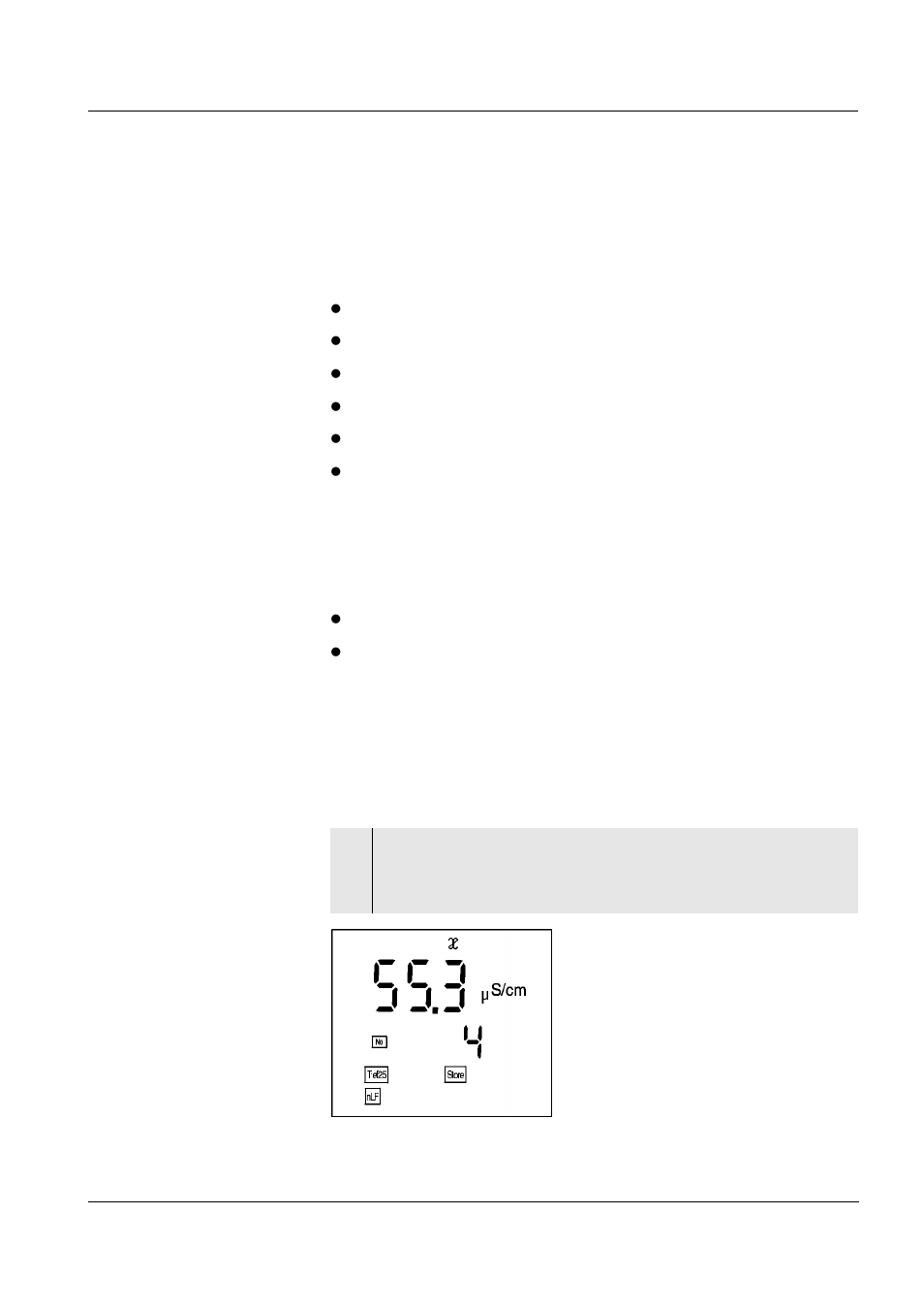 4 storing, 1 manual storage | Xylem CG 853P User Manual | Page 41 / 76
