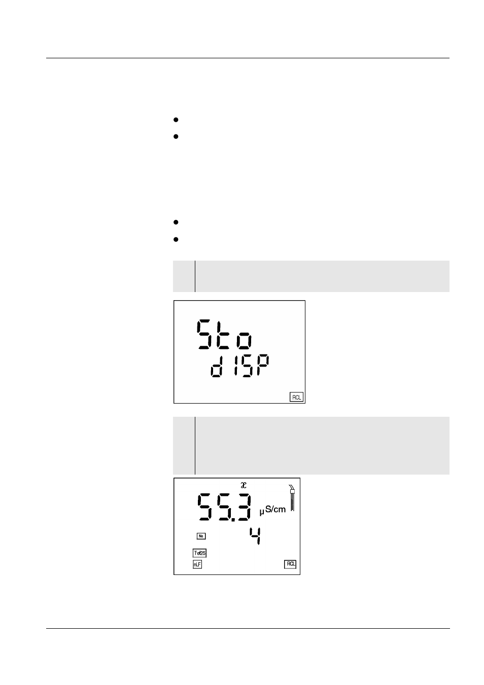 3 outputting the data storage | Xylem CG 853P User Manual | Page 45 / 76