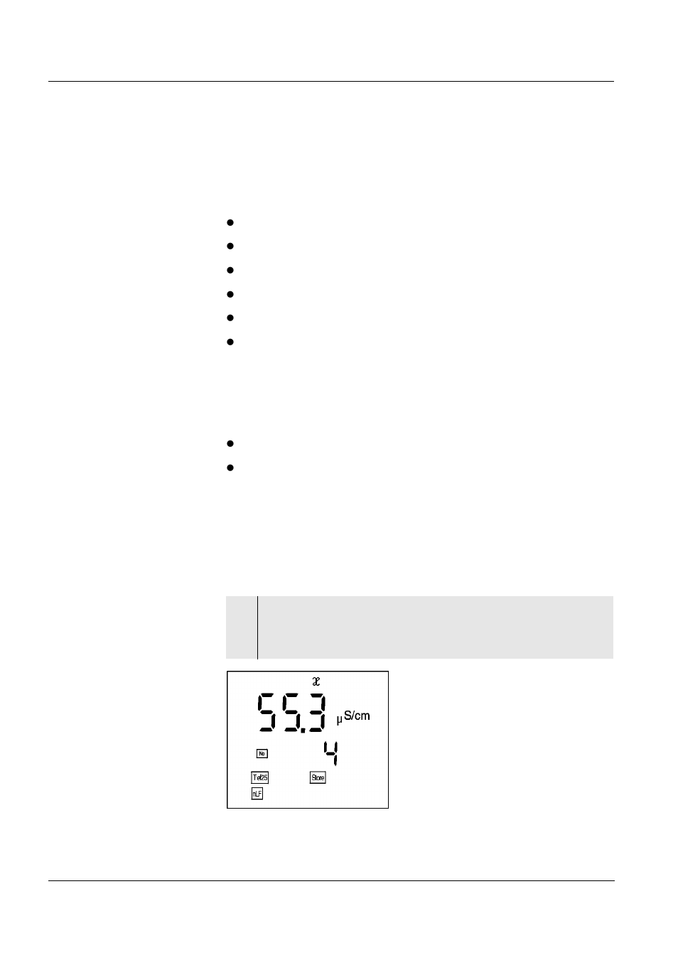 4 storing | Xylem CG 853 User Manual | Page 40 / 74