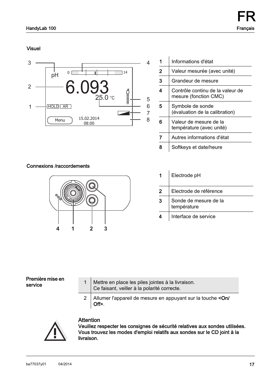 Xylem HandyLab 100 QuickStart User Manual | Page 19 / 50